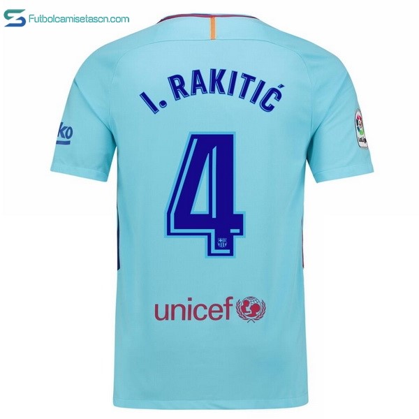 Camiseta Barcelona 2ª I.Rakitic 2017/18